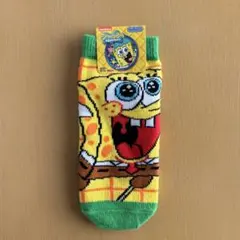 スポンジボブ キッズ靴下　約13cm〜18cm