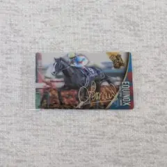 サラブレッドホースコレクション ツインウエハース　イクイノックス　金箔サイン