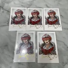 にじさんじ 赤城ウェン デビューチェキ R 箔押し