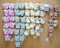 mikko characters 抱きしめおリボンマスコット いちごマスコット