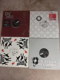 LPレコード レーベル別4枚セット