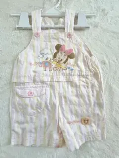 Disney baby ミニーマウス刺繍ロンパース 80