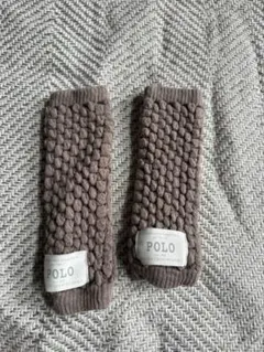 バースデイ　POLO レッグウォーマー　ブラウン