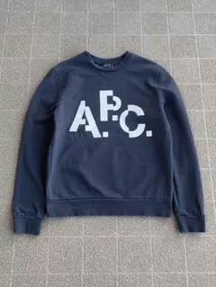 入手困難大人気希少 A.P.C スウェット グレー フロントロゴ - メルカリ
