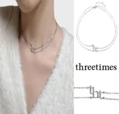 2026年最新】ThreeTimes ネックレスの人気アイテム - メルカリ