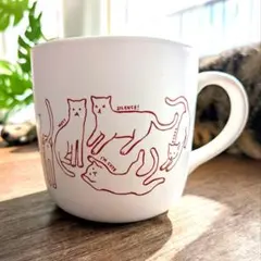 カネコアヤノ 猫イラスト マグカップ - メルカリ