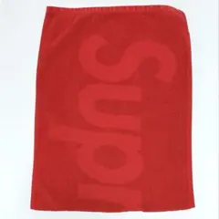 【レア】supreme Terry Logo Hand Towel Red 赤のサムネイル