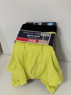 Wacoal Men ボクサーパンツ 2枚組 Lサイズ イエロー　ブラック