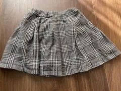 チェックスカート