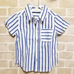 ブリーズ ストライプシャツ120cm