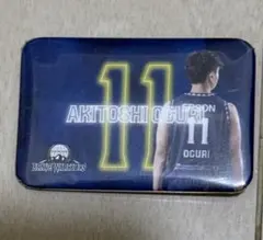 信州ブレイブウォリアーズ　#11 小栗瑛哉選手　缶バッジ