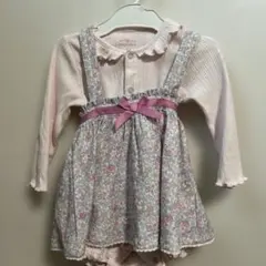 ベビー ワンピースとロンパースセット 80cm