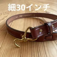 新品 TORY leather 30インチ フック バックル ベルト 幅1インチ
