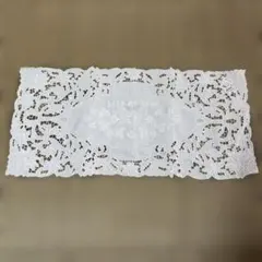 【未使用タグ付】近沢レース店 テーブルセンター 40×85cm