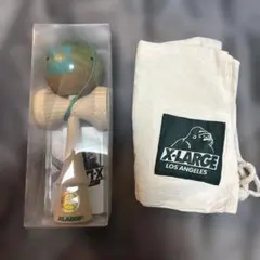けん玉 2本セット 巾着袋+予備紐2セット付き - メルカリ