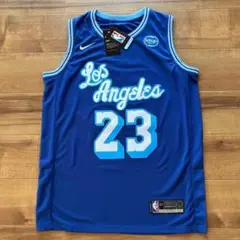 美品 希少デザイン NBA NIKE レイカーズ レブロン ユニフォーム 紫