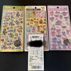 ボンボンドロップシール　ズートピア　スティッチ　クラシック