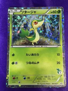 ポケモンカード ツタージャ 001/037 HS ホロ入り