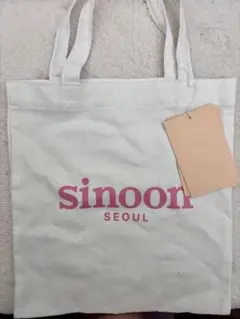 Sinoon ミニトートバッグ アイボリーピンク