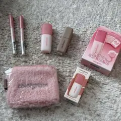 [colorgram] リップ6点+ポーチ1点セット セメント