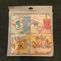 ダッフィー&フレンズ ミニタオル4枚　ディズニーシー