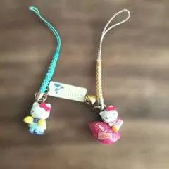 RT−102526御当地限定ハローキティ帝京非売品限定、上里限定　上州芋屋2点