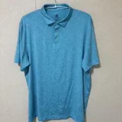 チャンピオン ポロシャツ 半袖 XL 青 ポリエステル スポーツ ゴルフのサムネイル