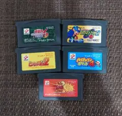 ゲームボーイアドバンス ソフト 5本セット