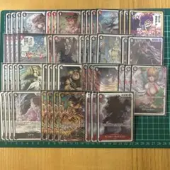赤黒サボ　構築済みデッキ　スリーブ付き