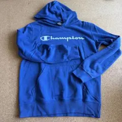Champion プルオーバーパーカー ブルー