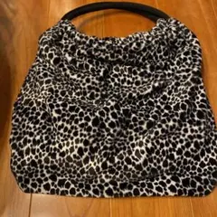 トートバッグ　ヒョウ柄