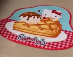 【新品未使用♡】ハローキティ スイーツデザイン ダイカットラグ♡