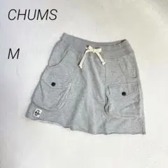 CHUMS　スウェット　ミニスカート　フラップポケット　コットンのサムネイル