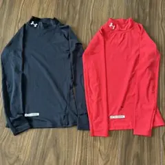 Under Armour HeatGear アンダーシャツ 2色セット　130