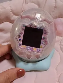 即日発送♡たまごっちパラダイス 透明ラメ シリコン保護ケース