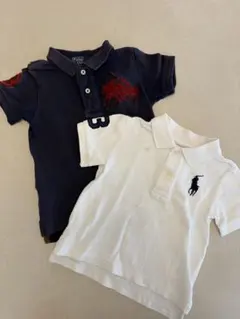 【2枚セット】ラルフローレン ポロシャツ 90cm 半袖　半袖ポロシャツ