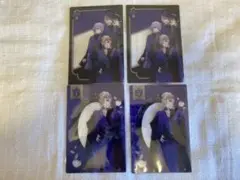 ツイステッドワンダーランド クリアポストカード ポムフィオーレ寮 4枚セット