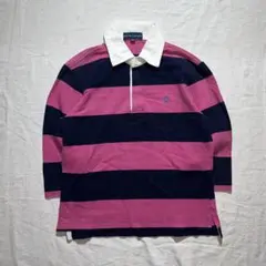 Y2K Polo Ralph Lauren ラルフローレン　ボーダー　シャツ