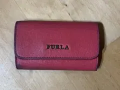 FURLA キーケース ピンク