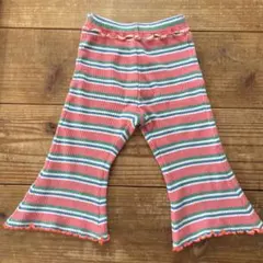 MARKEY'S ボーダーフレアパンツ　メロウパンツ