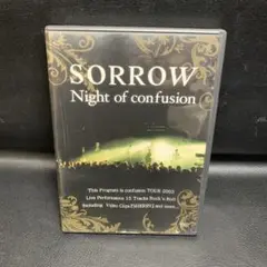 SORROW Night of confusion DVD ポスター付