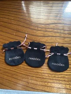 PANDORA 巾着袋 3枚セットのサムネイル