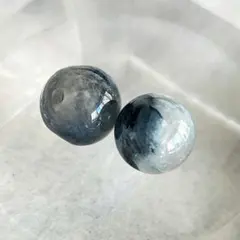 ブルー ルチル クォーツ 7mm 天然石 粒売り 1134-f