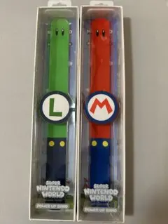 USJ スーパーマリオバンド　【美品】 USJ 任天堂 スーパーマリオ パワーアップバンド お土産 グッズ 公式