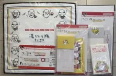 一番くじ ちいかわ みんなでラーメン F賞タオル H賞 ステーショナリー