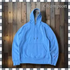 Championチャンピオン 刺繍ワンポイントプルオーバーパーカー フーディM