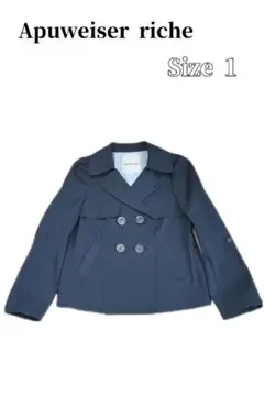 Apuweiser riche ショートトレンチコート