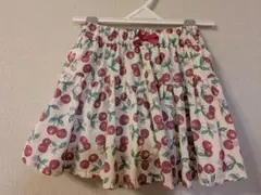 エニファムさくらんぼ柄　キュロット