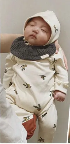 ロンパース&ボンネットセット