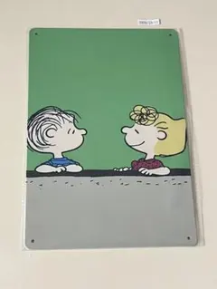 スヌーピー ブリキ看板